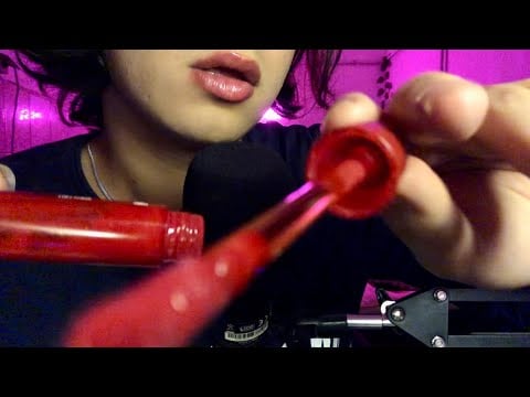 ASMR - Your friend does her own makeup.