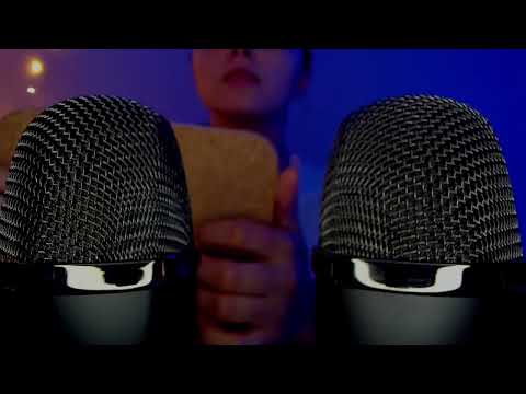 Up Close Binaural Cork Board Tapping ASMR (No Talking)