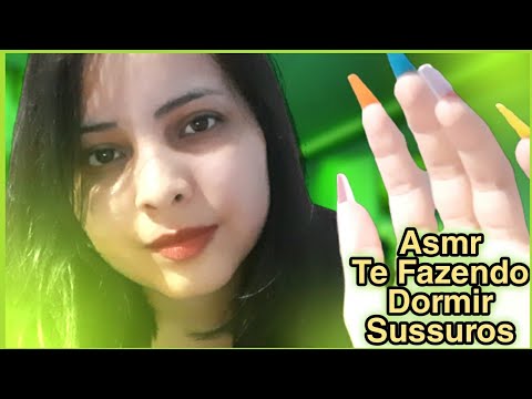 Asmr Te Fazendo Dormir/Sussuros ✨💤🧸💆🏻