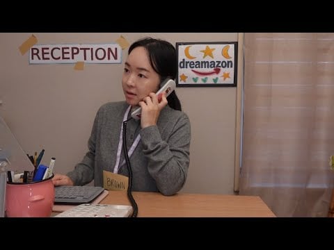 ASMR  Office Receptionist Role Play (soft spoken)