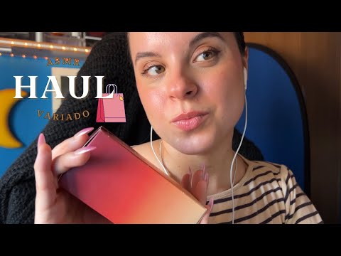 ASMR Mini Haul Variado ~ Susurros, Tapping ♡