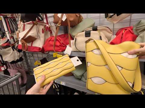 ASMR wal-mart purse rummaging w/ prices (soft spoken, bag filler crinkles)
