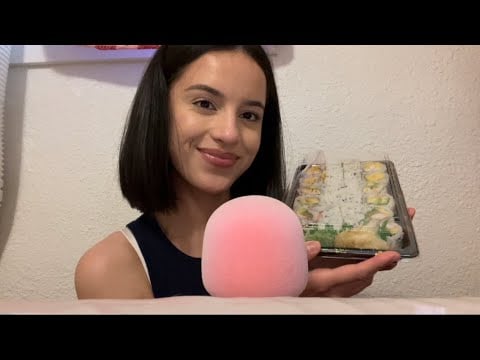 ASMR SUSHI EATING SOUNDS 🍣🍱LOTS OF MOUTH SOUNDS ✨😴