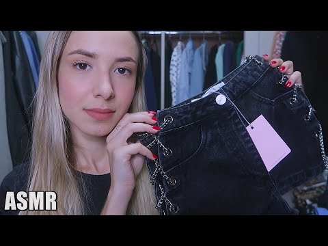 ASMR VENDEDORA DE ROUPAS 🛍 *arrepios garantido*