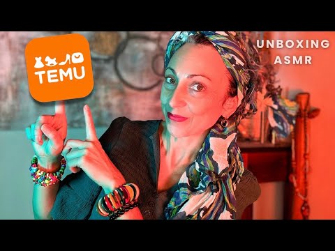 ASMR 50 minuti di UNBOXING TEMU Rilassati mentre spacchetto cose utili e belle!