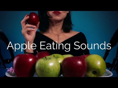 ASMR Crunchy Apple Eating Sounds (No Talking)