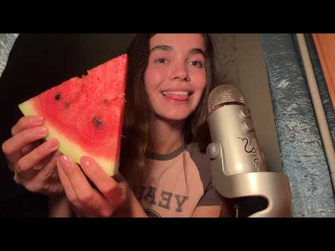 асмр грызем арбузик 🍉
