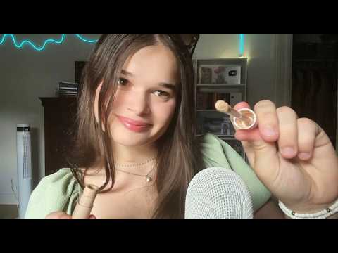 ASMR Doing My Makeup (And Yours!) [Whisper Rambles + Mouth Sounds!]