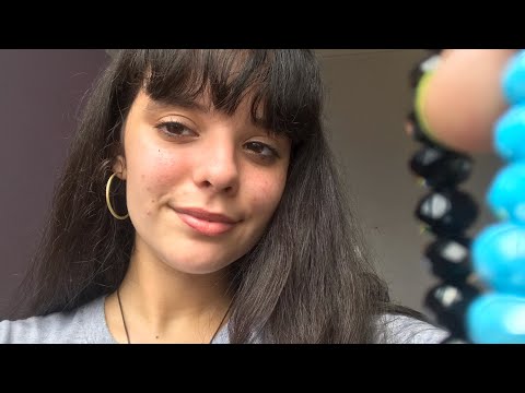 ASMR: sons com pulseiras, sons de chuva e sons com a boca (Português)