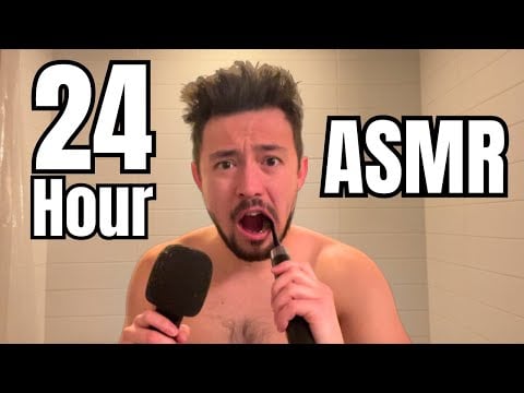 24 Hour ASMR with Me! | Day in the life of ASMR Creator