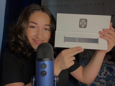 ⌚️ Unboxing an Apple Watch ASMR ⌚️ | Whispering | Tapping | Scratching | Lots of Chatting!