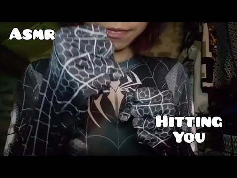 ASMR ◇ Black spidergirl hitting you to sleep 🥱