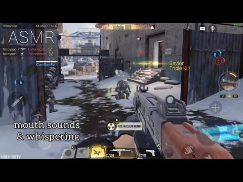 [ASMR COD Mobile] it's been a while ♡ controller + mouth sounds