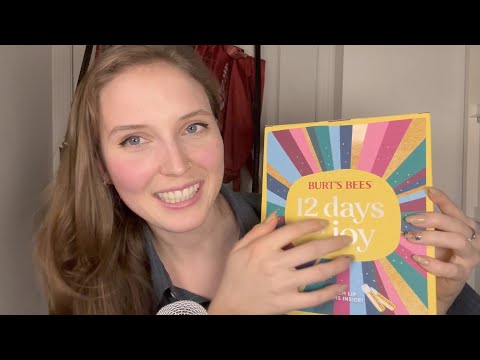 ASMR Day 6 Opening Advent Calendars (quick soft-spoken)