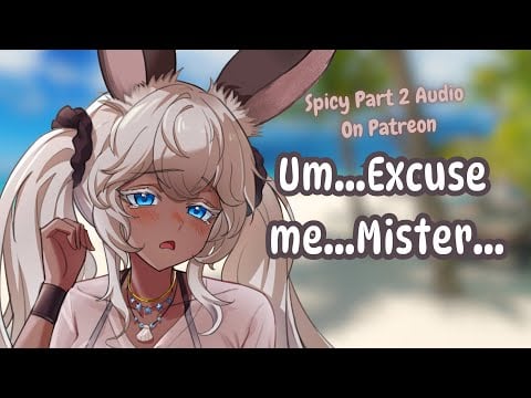 🐰☀️You Met A Shy Awkward Bunny Girl On A Beach [F4M] [Monster Girl] [ASMR RP]