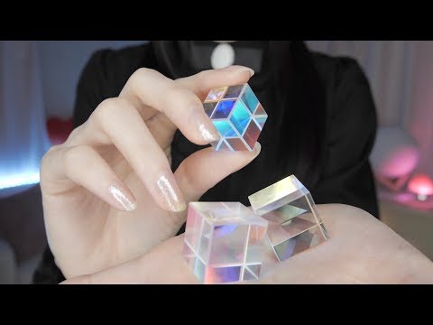 ASMR◇まるで宝石!💎プリズム ネイルタッピング：Jewel ? Prism Nail Tapping◇No Talking