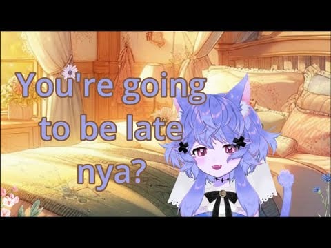 ASMR RP: Your Catgirl Doesn't Want You to Go to Work and Asks You To Stay