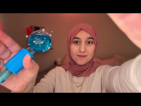 ASMR- Facial Spa Treatment 🧖‍♀️🧴🧊