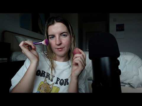 ASMR | GRWM whisper ramble (real talk about asmr)