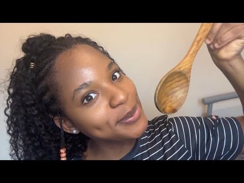 ASMR- Eating You With a Wooden Spoon 🥄 because I’m So Hungry 😋 