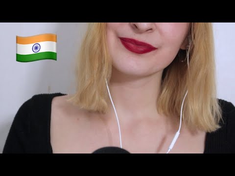 ASMR Hindi हिंदी // फ्रेंच पहली बार हिंदी बोलता है (first time speaking Hindi)