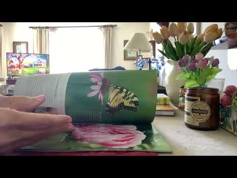 ASMR Leafing Through “English Home” Magazine; Soft Spoken