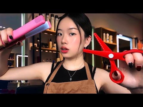 Fastest Hairstylist Roleplay ASMR