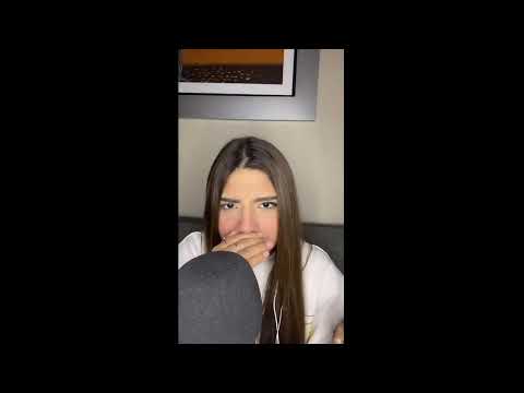 H ✨ Comiéndome tus pensamientos negativos✨💕 YT： Anny asmr 😈 #asmr #asmr