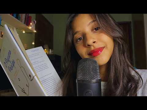 ASMR ☁️LEITURA PARA DORMIR