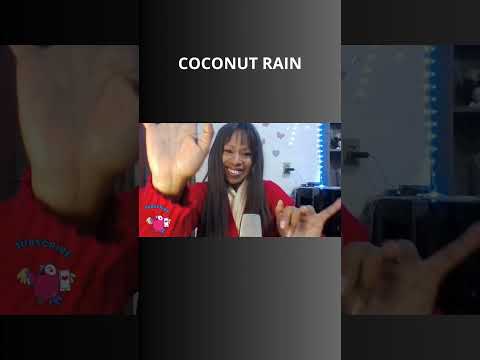 ASMR COCONUT RAIN #shortsvideo #shortvideo #shorts #short #asmr