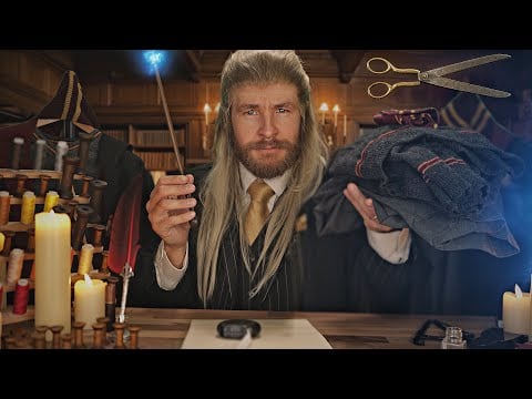 Hogwarts School Robes Tailor | ASMR Roleplay
