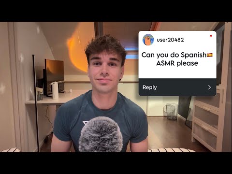 I Tried ASMR in Spanish (HIGHLY Requested)