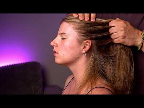 High-Speed ASMR: Scalp Scratching & Hair Brushing (No Talking)