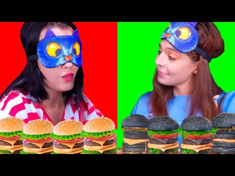 ASMR FOOD CHALLENGE REAL VS FAKE