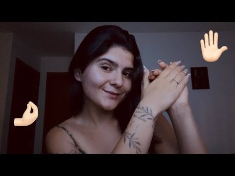 ASMR - sons de mãos | hand movements PRA VOCÊ 🫵🏻