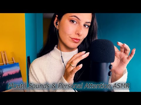 Звуци с уста и мноого Лично внимание  👄АСМР на Български 😴💤Mouth sounds & Personal Attention ASMR