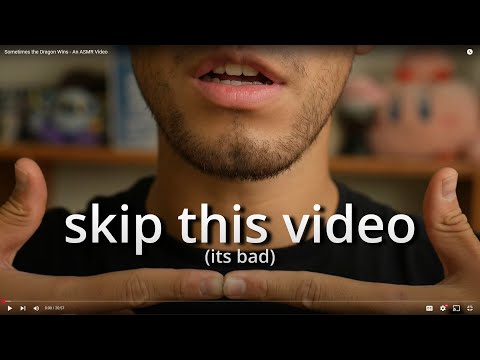 Sometimes the Dragon Wins - An ASMR Video