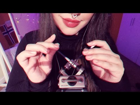 ASMR ♡ binaural ear tingles party & whispers in brazilian portuguese! ✨