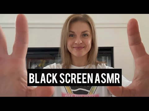 FAST & AGGRESSIVE ASMR RANDOM TRIGGERS, BLACK SCREEN