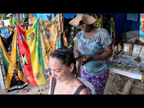 Trenzas jamaicanas en Negril, Jamaica: ¡el estilo que más me ha gustado!
