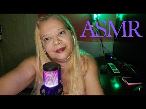 #ASMR # Conversando  com vocês.  😴😴💤