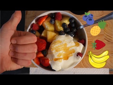 ASMR How to make best Fruit Salad 😴😋 ASMR Basics