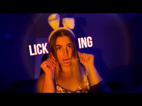 АСМР ЗВУКИ РТА, ЛИКИНГ👄 | ASMR MOUTH SOUNDS, LICKING IPHONE MIC👅