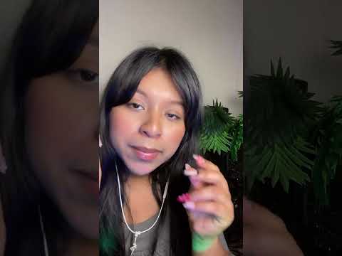 ASMR inaudible whispers with hand movements #mouthwhisper #tingles #asmr #mouthsounds