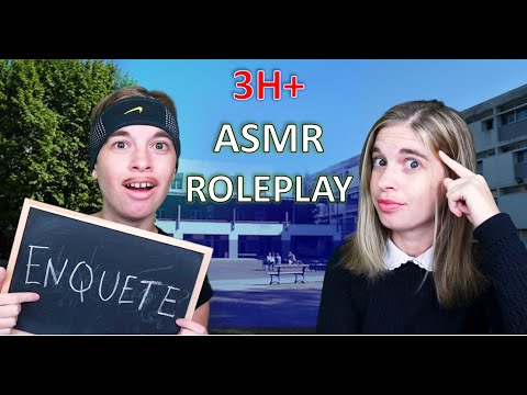 [ASMR] La plus LONGUE enquête ASMR au lycée - Roleplay scolaire et amie