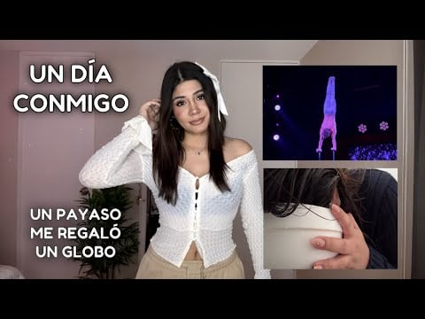 ASMR VLOG ESPAÑOL / ASMR UN DÍA CONMIGO SÚPER OCUPADO / UN PAYASO ME REGALÓ UN GLOBO