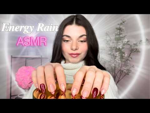 [ASMR] Energy Rain (Plucking away negative energies)