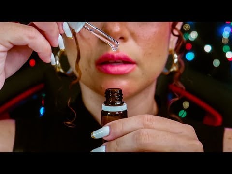 ASMR CONTA GOTAS  COM GATILHOS DIFERENTES | GLASS DROPPER LID SOUNDS