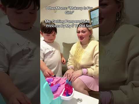 My Beautiful Boy #grwm #makeup  #haircare #mom #pov