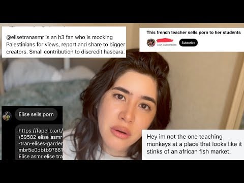 ASMR Leftist snarker makes deepfakes of women to save the working class (and Palestine)